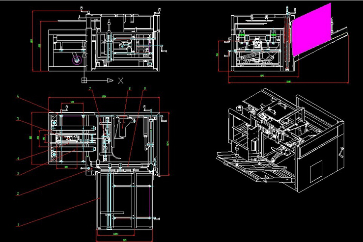 全自動開箱機圖紙（2）